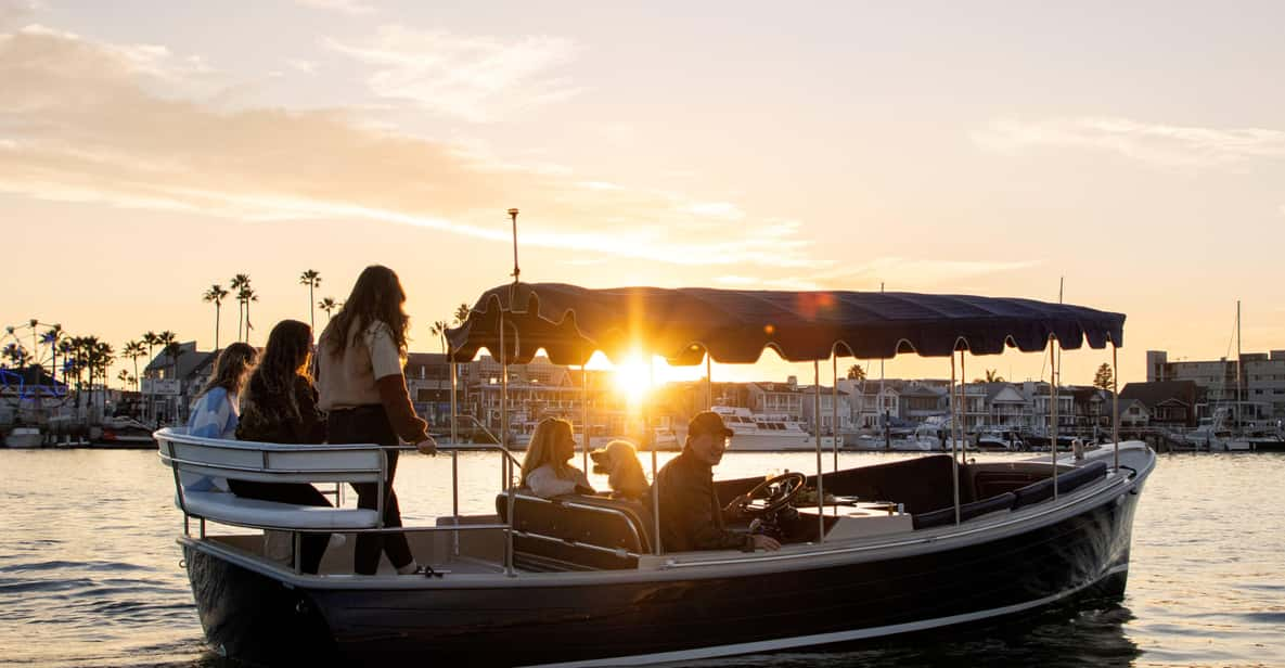 Newport Beach: Electric Boat Rental - Boat Features and Amenities