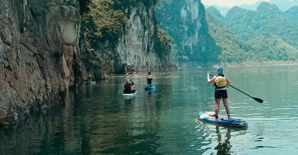 Ngoi Hoa Bay & Dragon Eyed Lake: SUP & Swim Adventure Tour - Activities Included