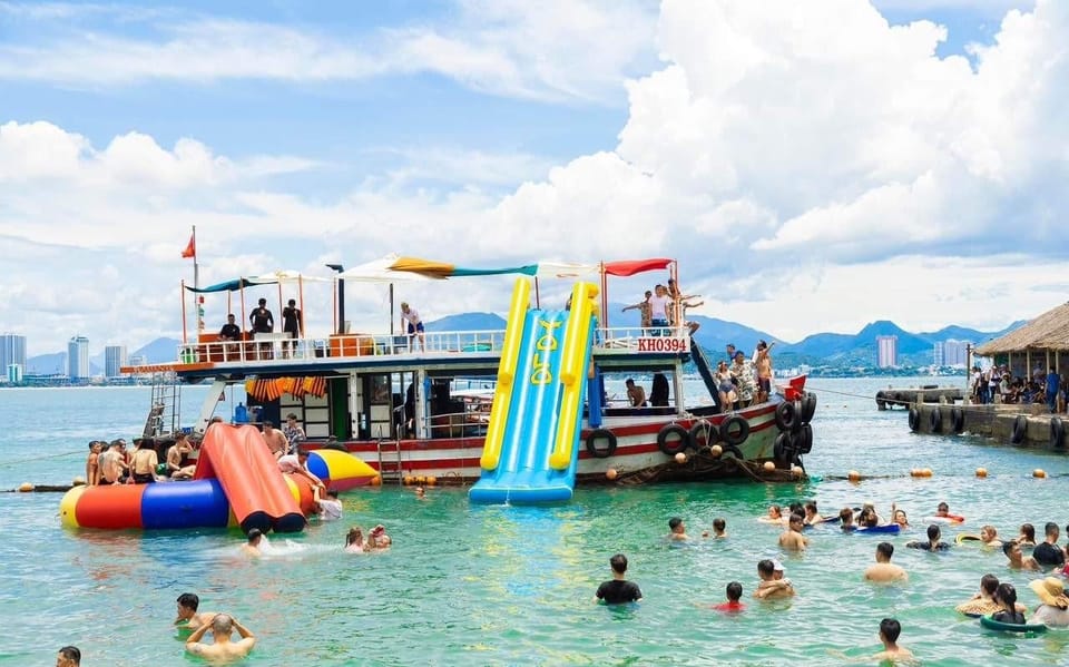 NHA TRANG ISLAND - HOPPING TOUR & FLOATING BAR BOAT PARTY - Highlights of the Tour