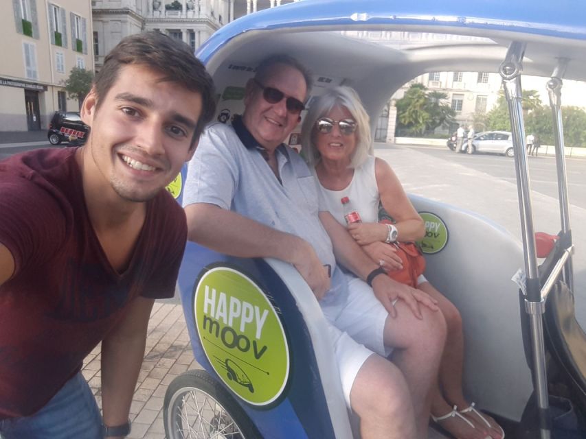 Nice: Private Guided Tour by Electric Bike Taxi - Multilingual Support and Guides