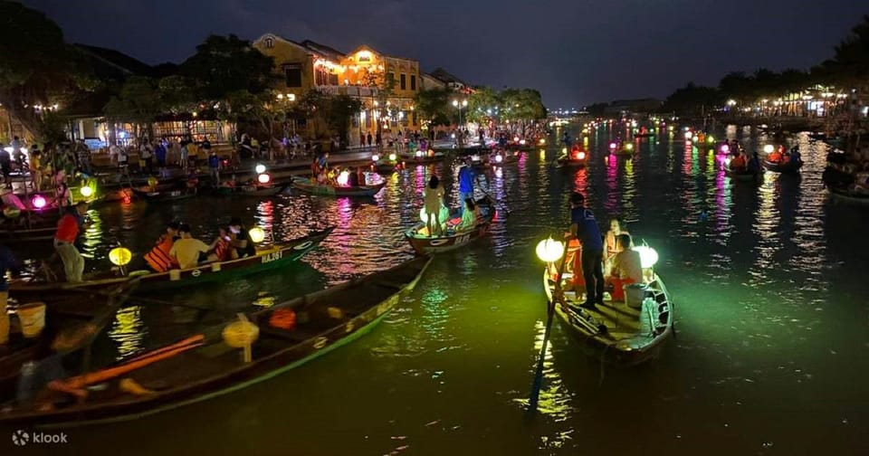 Night Boat Trip and Floating Lantern on Hoai River Hoi An - Itinerary Highlights