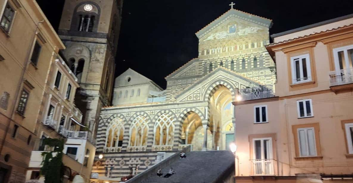 Night Lights Tour: Exploring the Amalfi Coast by Vespa - Itinerary Overview