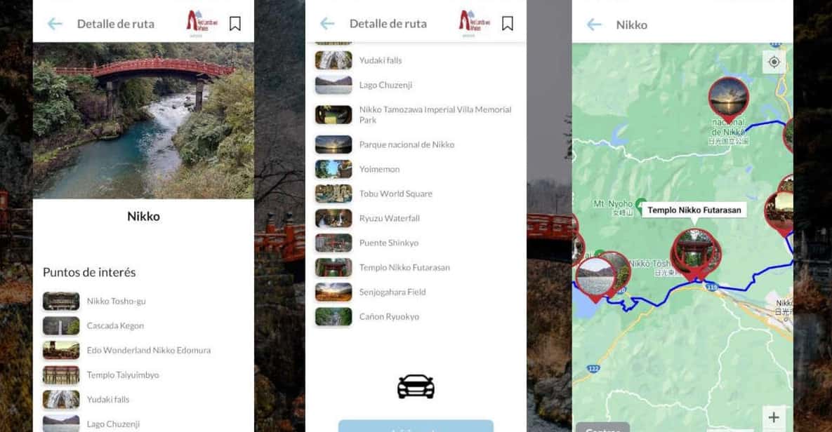 Nikko Self-Guided Tour App With Multi-Language Audioguide - Audio Guide Features