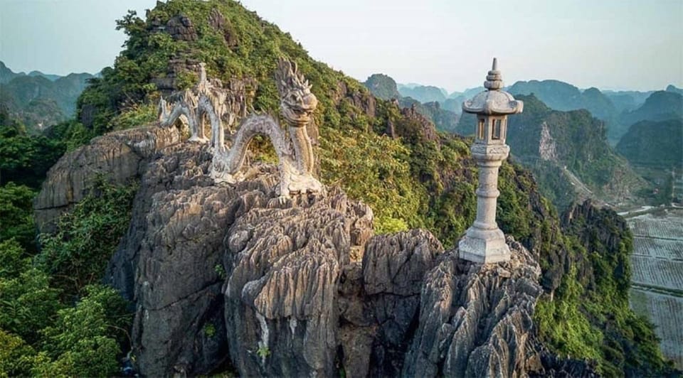 NINH BINH: BAI DINH - TRANG AN - MUA CAVE FULL DAY - Bai Dinh Pagoda