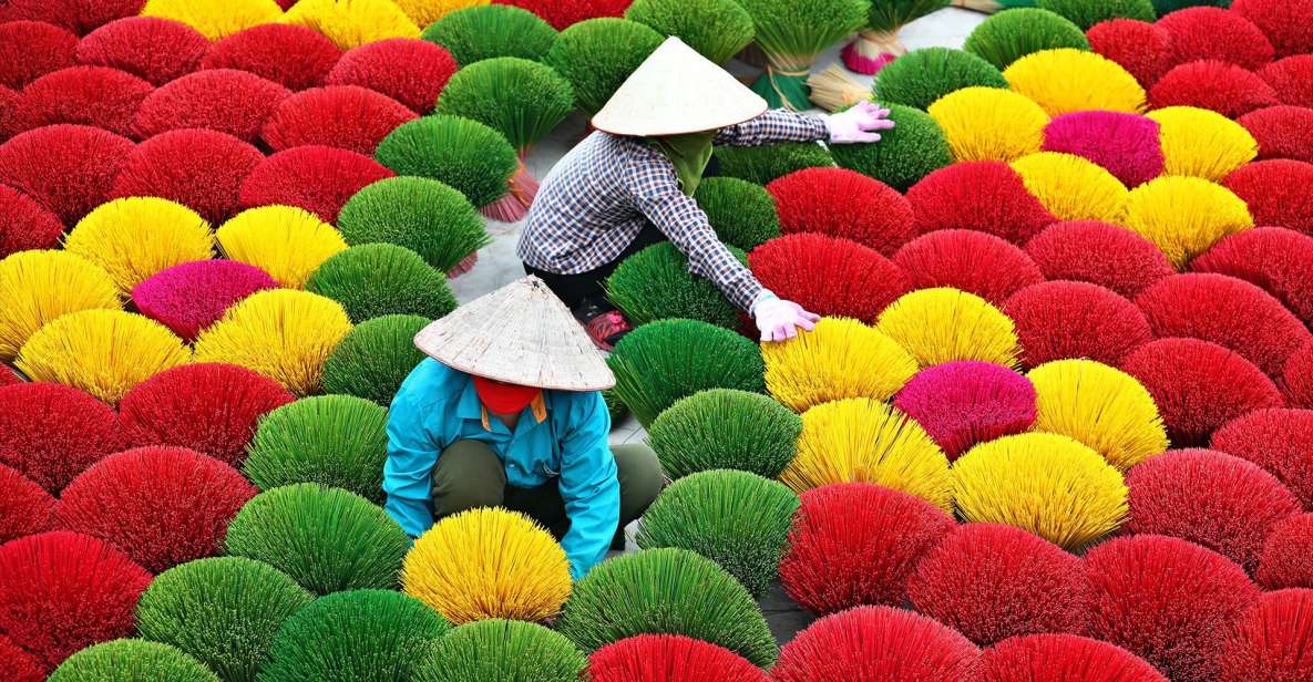 Ninh Binh Small Group Of 9 From Hanoi Via Incense Village - Quang Phu Cau Incense Village