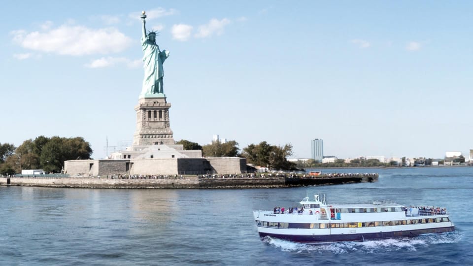 Nyc: Liberty Cruise on New York Harbor With Live Guide - Itinerary and Main Sites