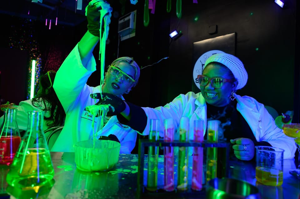 NYCs Science and Sip® Experience: The Drunken Laboratory - Interactive Experiments and Competitions