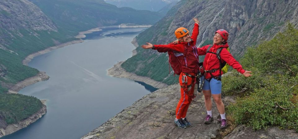 Odda: Full-Day Trolltunga Hiking, and Climbing Tour - Included Equipment