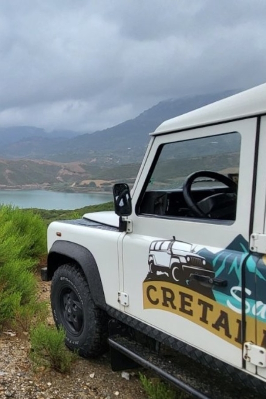 Off Road: Potamon Dam, Arcadi, 3 Gorges, Preveli Palms - Transportation and Group Details