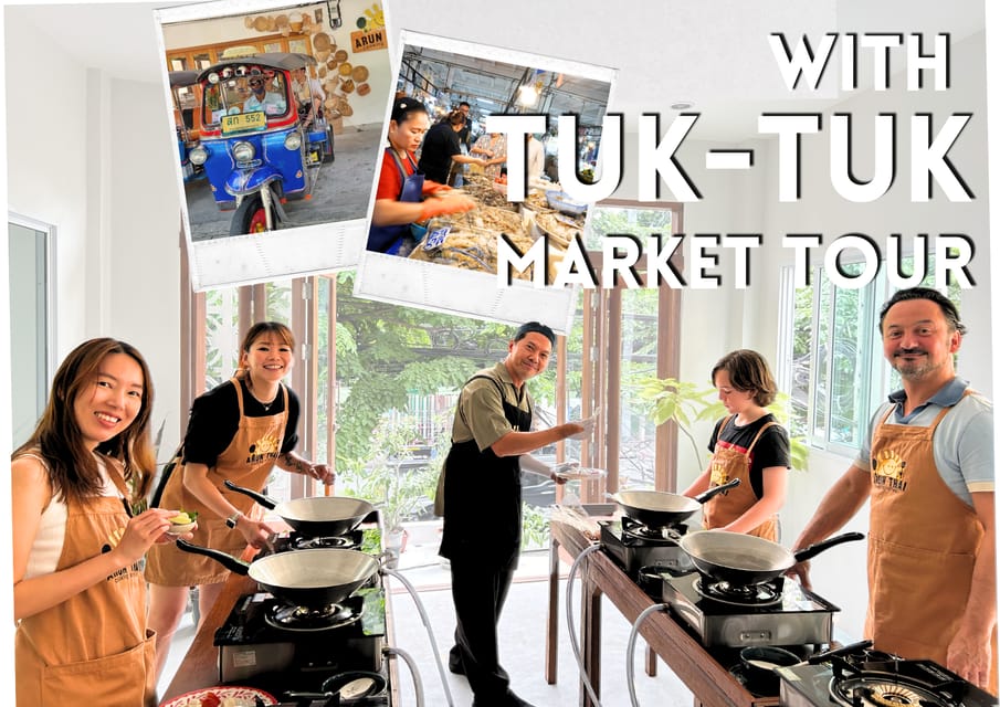 (Opening Promo) Cooking Class + Tuk Tuk Ride + Market Tour - Key Points