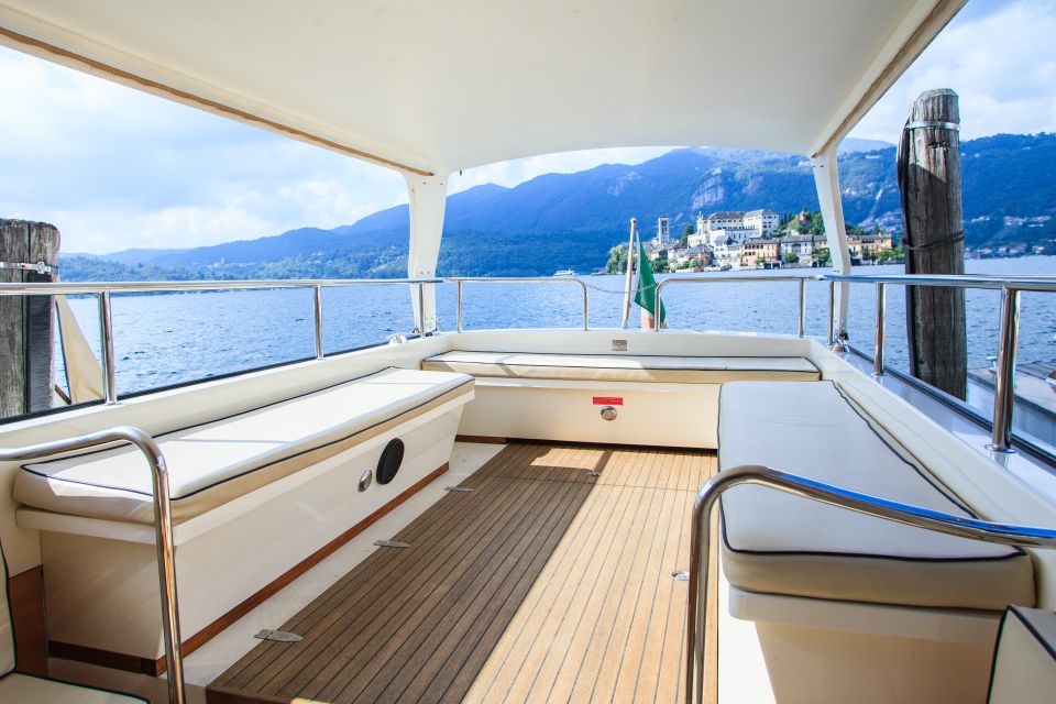 Orta San Giulio: Motorboat Transfer to Isola San Giulio - Flexible Scheduling