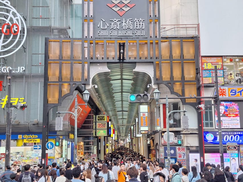 Osaka Kuromon Market Private Tour With a Culinary Guide - Cultural Highlights