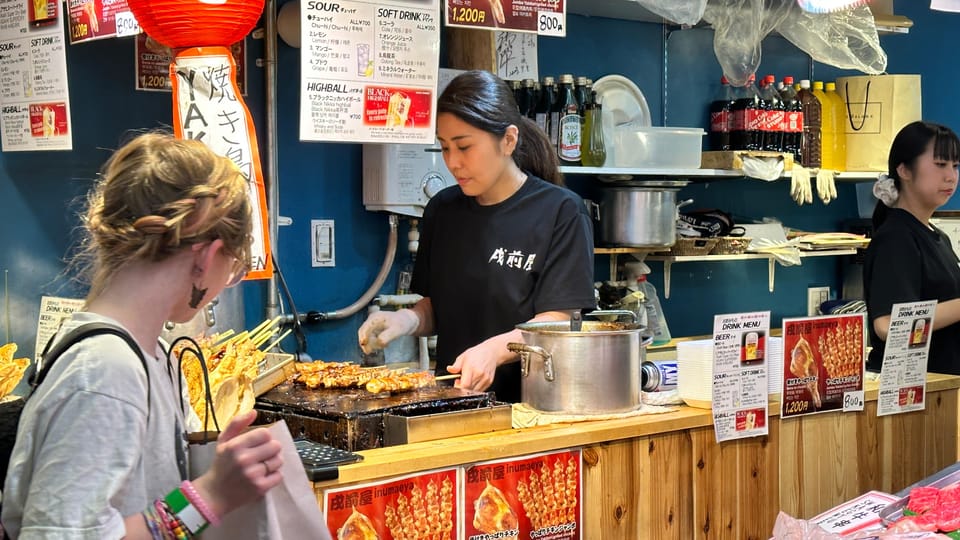 Osaka Kurumon Market All You Can Eat Food Culture Tour - Unique Culinary Experiences