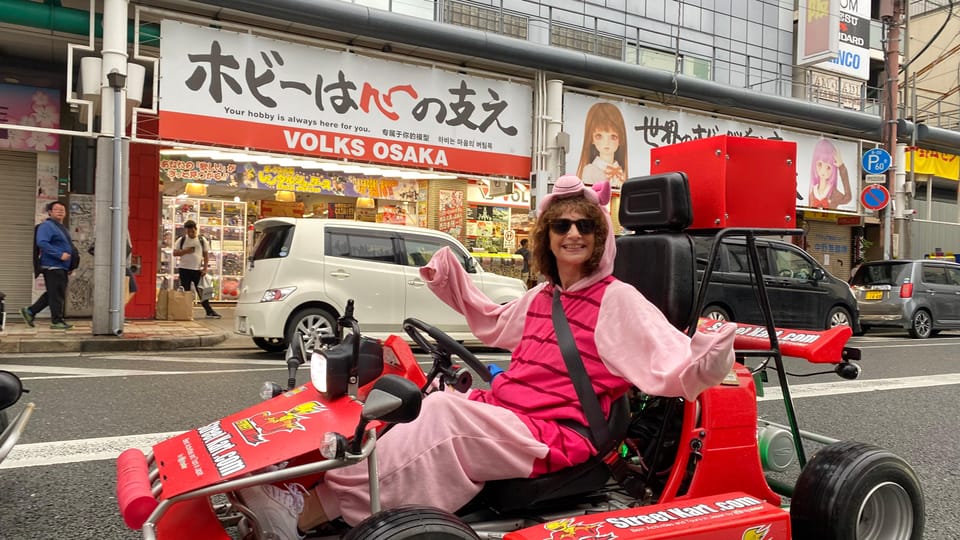 Osaka: Original Street Kart Experience (1 Hr) - Important Requirements