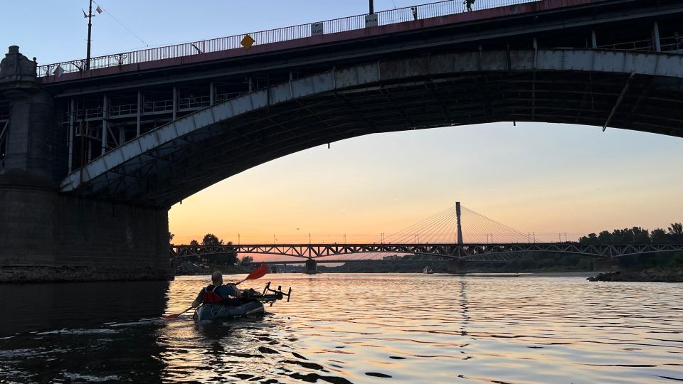 Packrafting Kayaking Guided Tour Vistula River Warsaw Poland - Experience Highlights