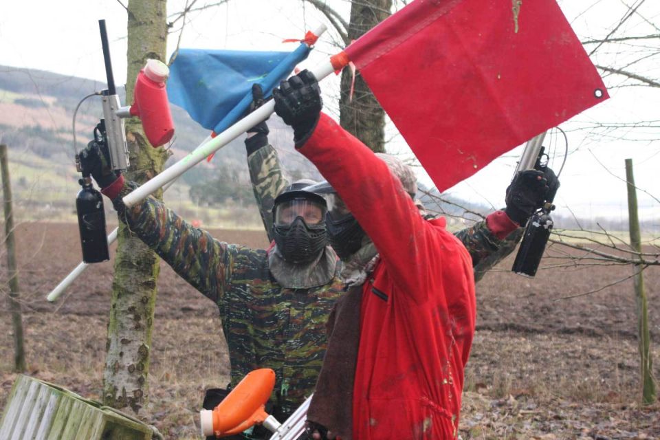 Paintball in Aberfeldy - Paintball Games Offered