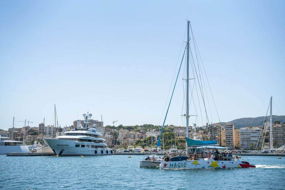 Palma De Mallorca: 5-Hour Catamaran Cruise With Lunch & Swim - Meal and Refreshments