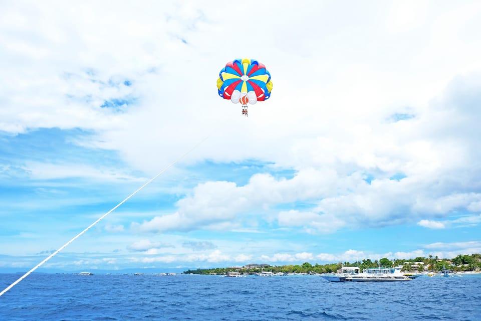 Panglao: Solo or Tandem Parasailing Experience Near Alona - Safety and Equipment