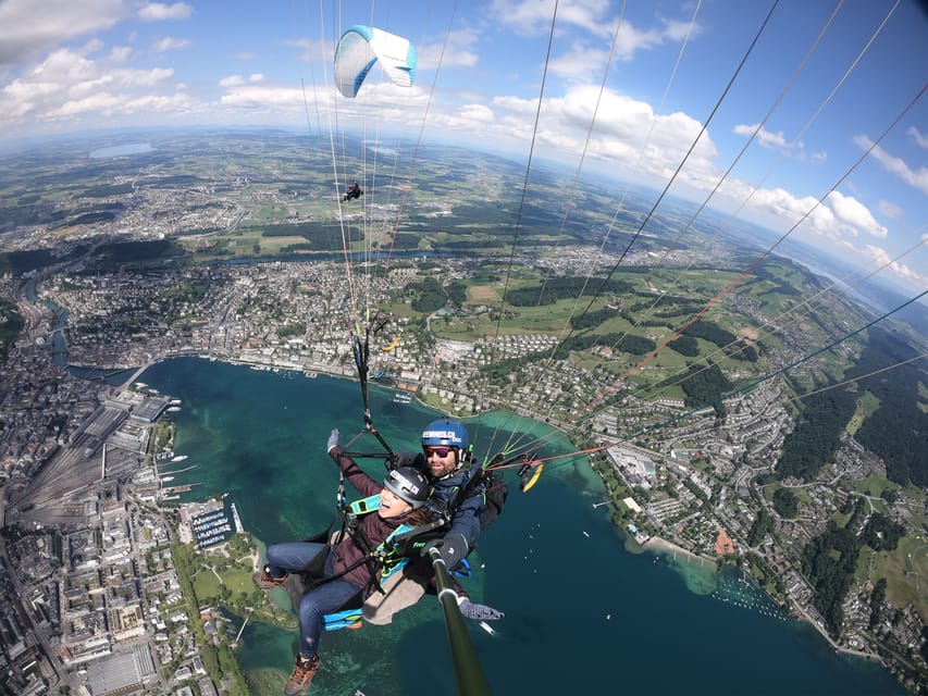 Paragliding Tandemflight in Lucerne - Flight Highlights