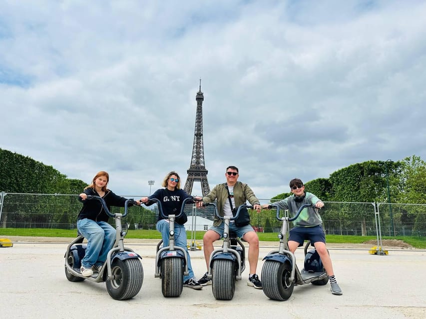 Paris: City Highlights Fat Tire E-Scooter or E-Bike Tour - Sightseeing Highlights