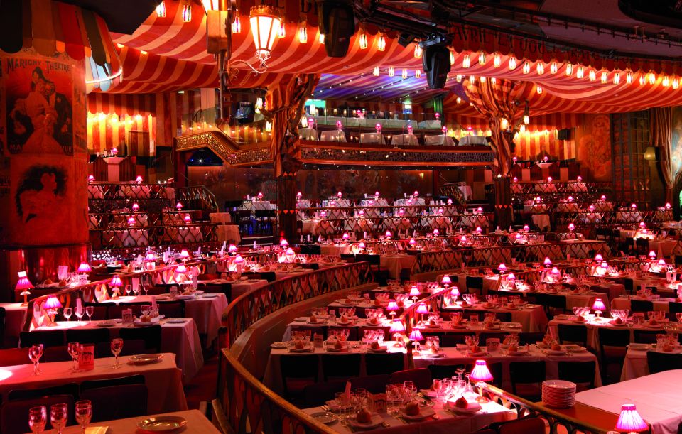 Paris: Dinner Show at the Moulin Rouge - Dining Experience