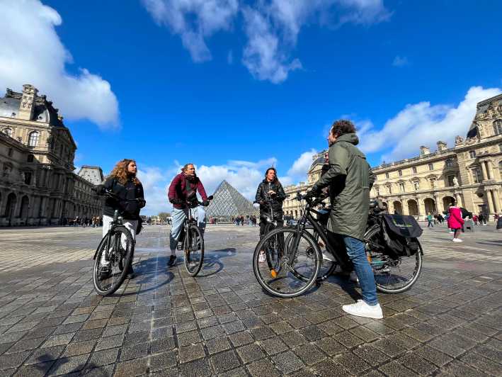 Paris : Electric Bike Tour With Wine and Cheese Tasting - Culinary Experience