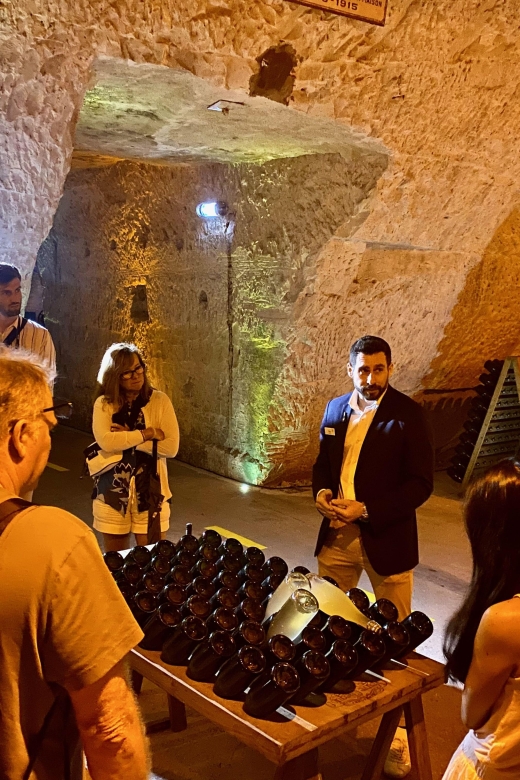 Paris: Ruinart and Veuve Clicquot Champagne Tour by Mercedes - Itinerary Highlights