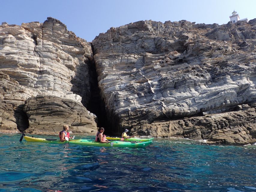 Paros: Sea Kayak Trip With Snorkeling and Snack or Picnic - Guided Expertise