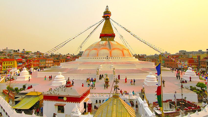 Pashupatinath Temple & Boudhnath Stupa Sightseeing Tour - Exploring Boudhnath Stupa