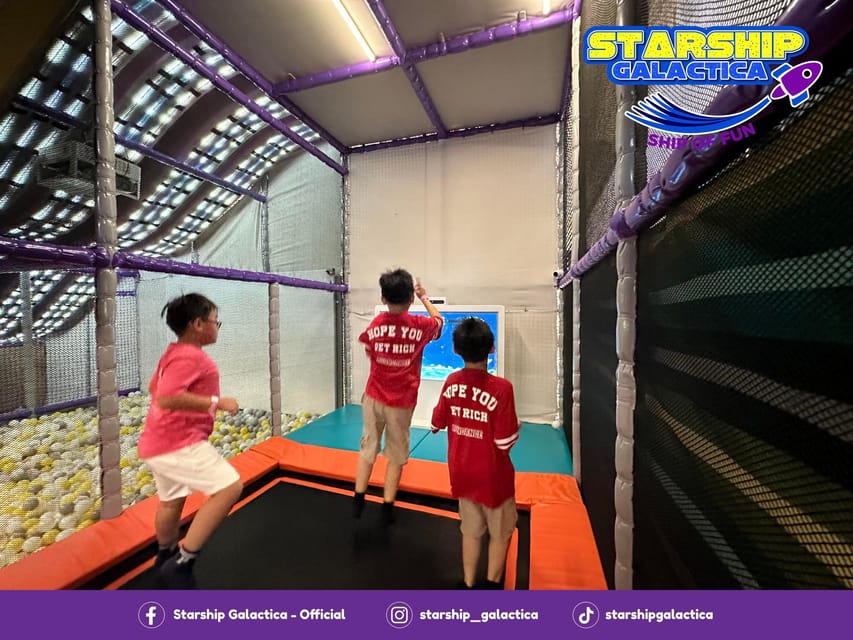 Petaling Jaya: Starship Galactica Admission Ticket - Play Areas and Features