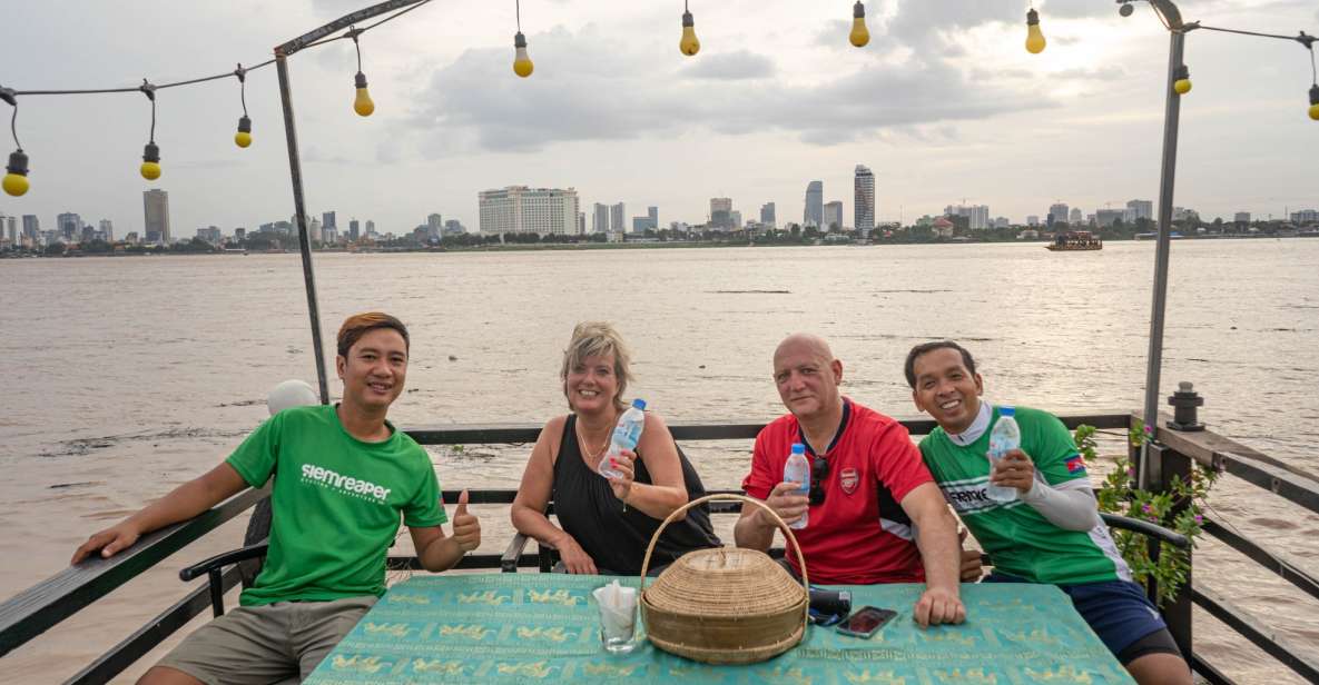 Phnom Penh: Bike & Boat Guided Tour Included Snacks & Beers - Detailed Itinerary