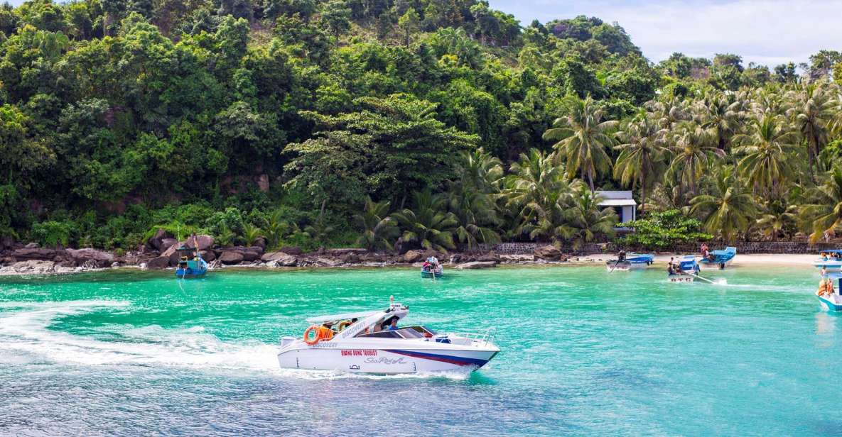 Phu Quoc: Speedboat Tour to 3 Islands in the South - Island Activities