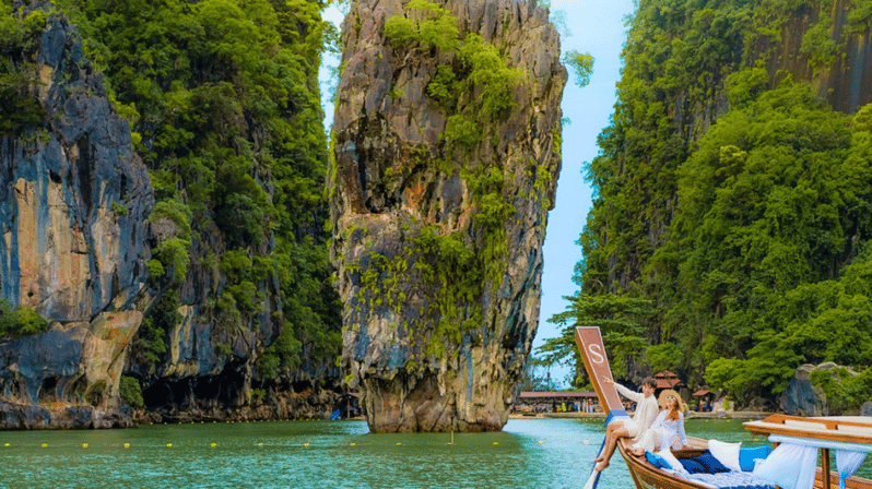 Phuket: Private Luxury Long-Tail Boat Trip to Phang Nga Bay - Pickup and Transportation