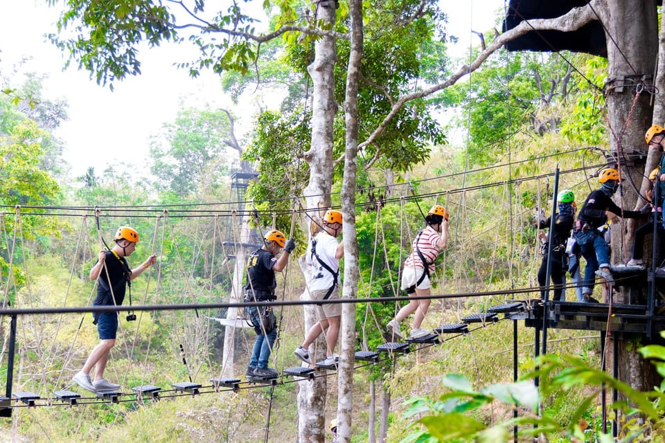 Phuket: Rainforest Eco Zipline Expedition - Inclusions and Transfers