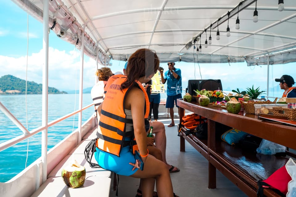 Phuket: Sunset Seafood Dinner Cruise In Phang Nga Bay - Included Amenities