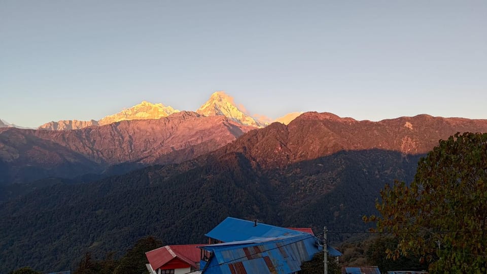 Pokhara: Private 2-Day Poon Hill Trek With Accommodation - Itinerary Overview