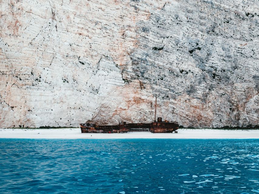 Porto Vromi: Navagio Shipwreck Cruise With Sunset Viewing - Meeting Point and Accessibility