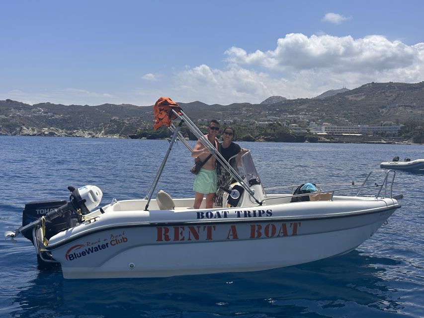 Poseidon 480cc Rent a Boat in Agia Pelagia - License Requirements and Accessibility