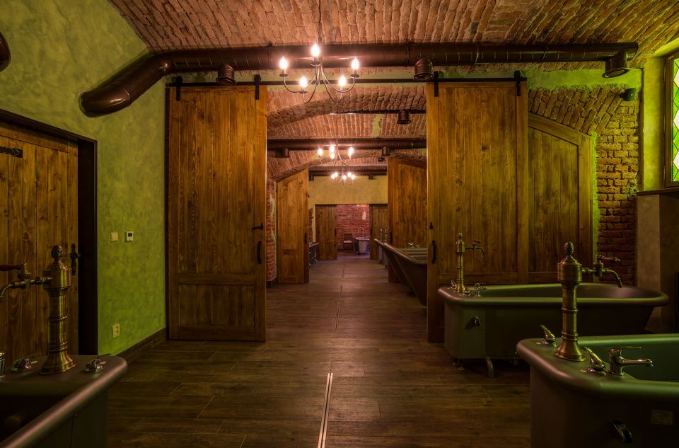 Prague: Beer and Wine Spa Bath With Salt Cave Experience - Wine Spa Treatment Details