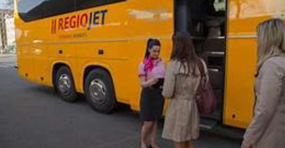 Prague: Bus Transfer To/From Bratislava Center - Onboard Amenities and Comfort