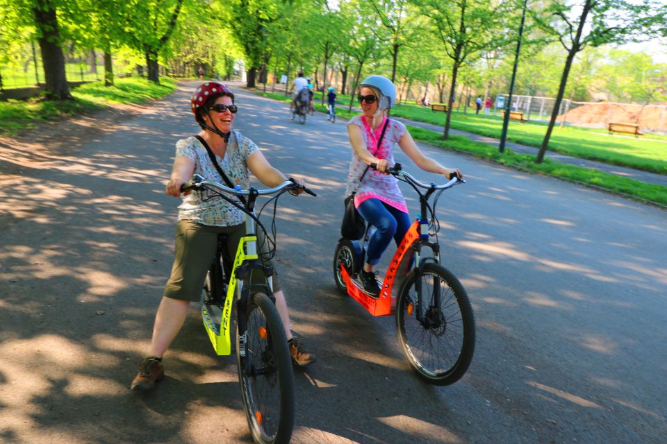 Prague: E-Bike/E-Scooter Viewpoint Tour - Inclusions and Safety