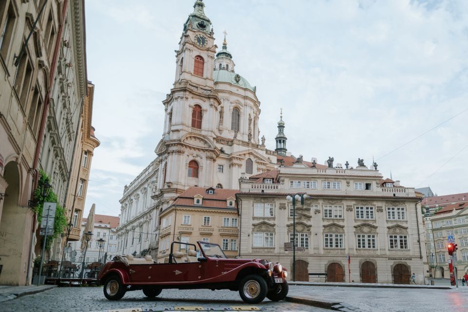 Prague: Private Vintage Car Old Town Tour - Landmarks Visited