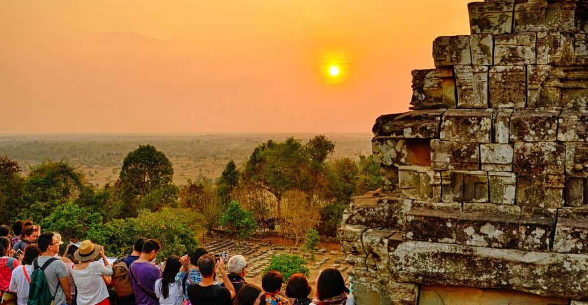 Private Angkor Wat Day Tour & Sunset With Lunch Included - Transportation Options