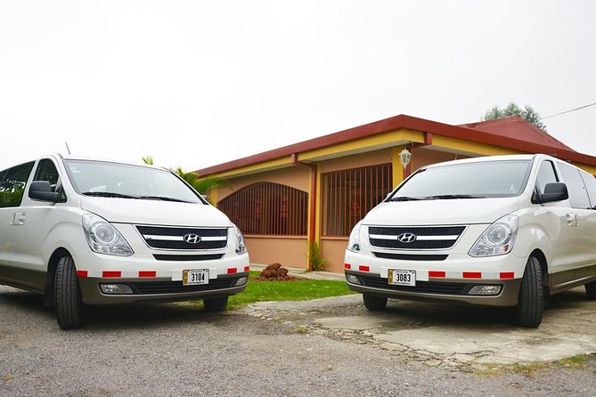 Private Arrival Transfer: San Jose Airport to Arenal Volcano or La Fortuna Town - Pickup and Drop-off Details