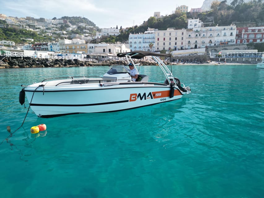 Private Capri Tour - Included Amenities