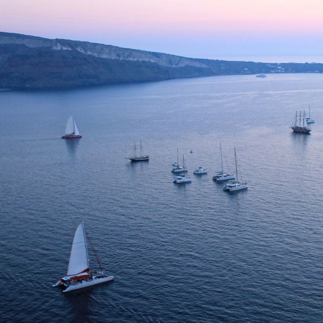 Private Catamaran Day Around Santorini via Red Beach - Booking Process