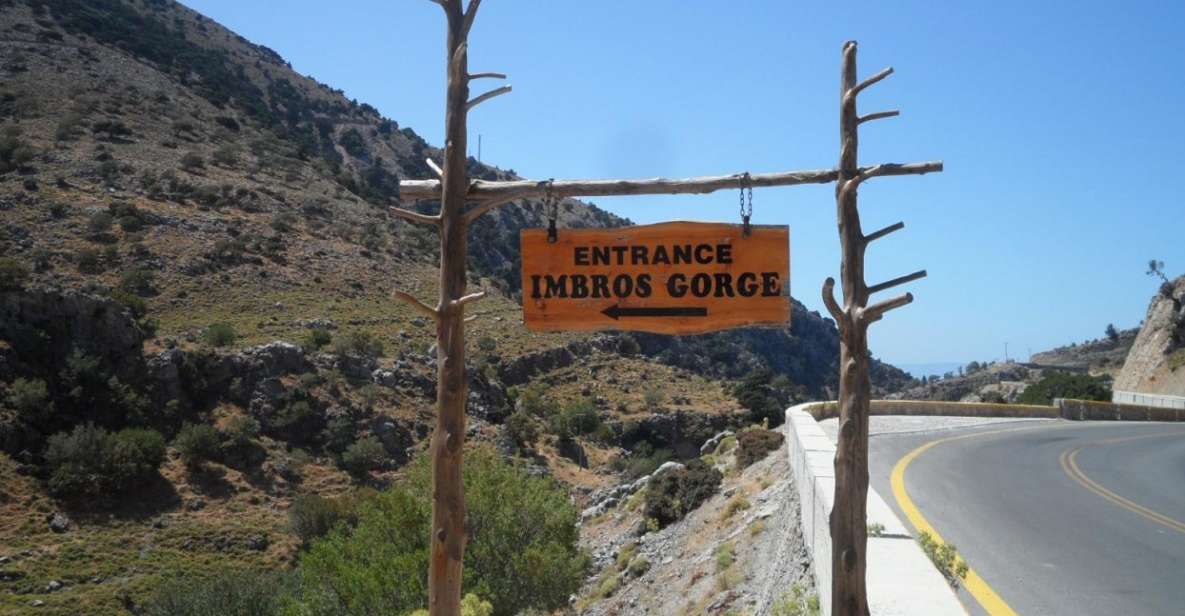 Private Hikking to Imbros Gorge With Lunch - Experience Details