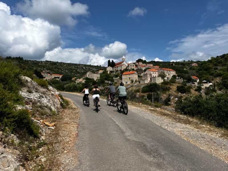 Private Hvar Island E-Bike Tour - Included Features