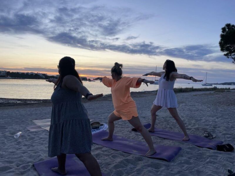 Private Ibiza Beach Yoga Class With Friends - Class Inclusions