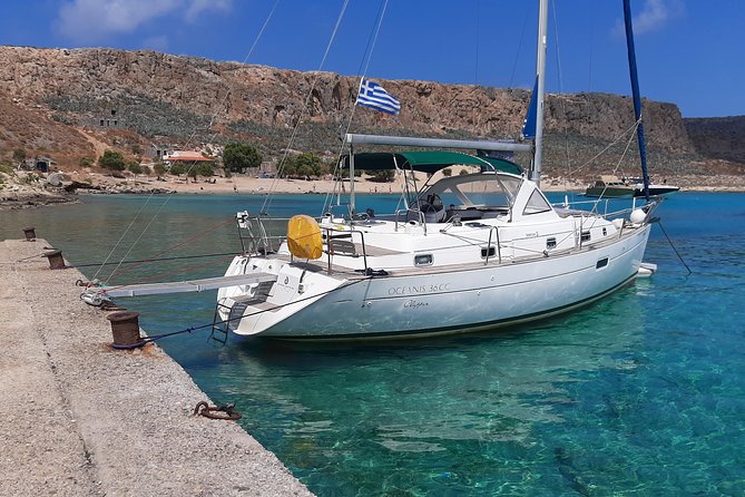 Private Sailing Cruises to Balos Lagoon and Gramvousa With Meal. - Boat Amenities and Features